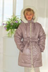 Зимняя нежность - зимнее пальто тм Little Winners, распродажа остатков