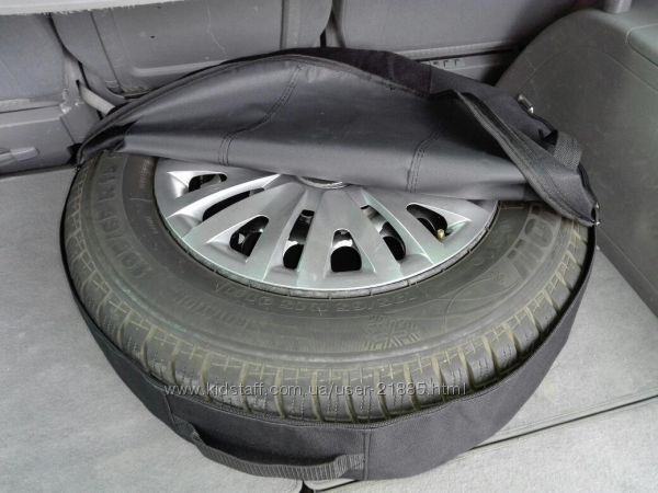 Чехол на докатку, запасное колесо в багажник автомобиля.