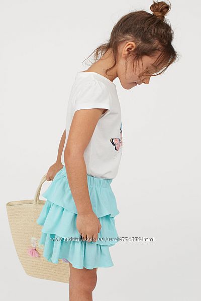 Комплект H&M юбка и футболка р. 92, 98, 104, 110