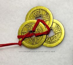 Три счастливые монеты  талисман для привлечения денежной удачи