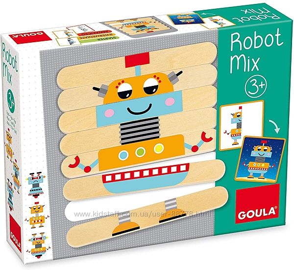 Логическая игра Robot Mix Goula, Робо микс Гоула купить Украина