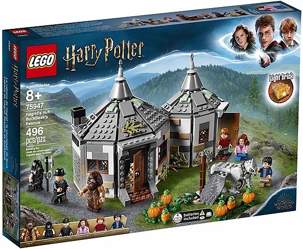 LEGO Harry Potter 75947 Хижина Хагрида спасение Клювокрыла