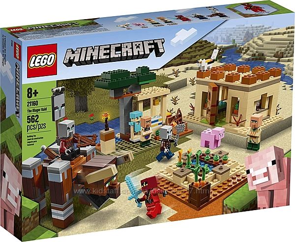 Lego Minecraft Патруль разбойников 21160