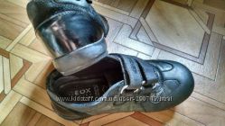 кожаные туфельки на девочку GEOX 28 размера