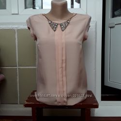 Блуза  MOHITO, персиковый цвет, размер XS