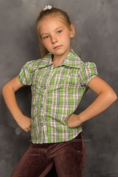 Рубашки и блузки девочкам 2
