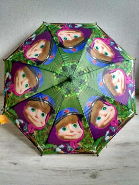 Зонтики для девочек от 5 до 9 лет Маша и медведь