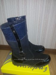 Зимние сапоги Каприз натуральная кожа и замша 36 р.