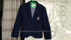 Пиджак  школьный Oodji  синий рост 158-164см