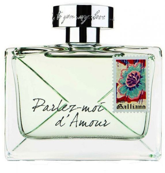 Galliano ParlezMoi dAmour Fraiche Зеленое Яблочко Кипарис Грейпфрут Имбирь