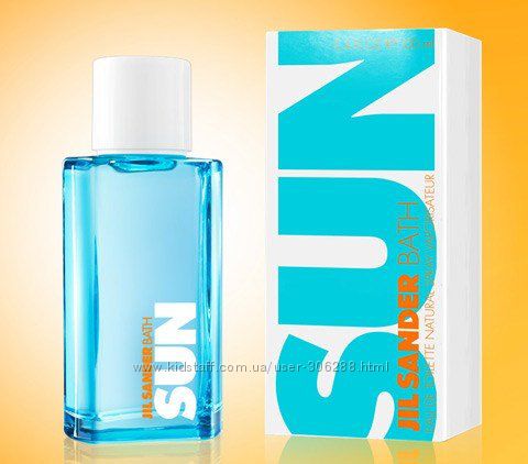 Jil Sander Sun Bath Теплое Солнце и Морская Вода Свеже Сладко Солоноватый