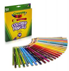 Crayola Цветные карандаши 50 цветов 50 Count Colored Pencils