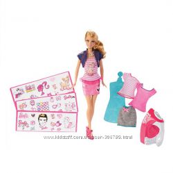 Barbie Барби создай свой стиль BDB32 Iron-On Style Doll