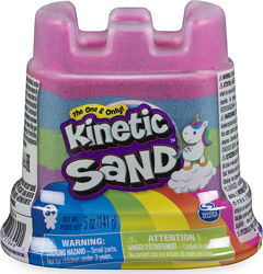 Kinetic Sand кинетический песок с формой радужный замок 141 грамм rainbow c