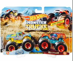 Hot Wheels Monster jam trucks 164 gjf66 raijyu vs. koumori gigant wheels