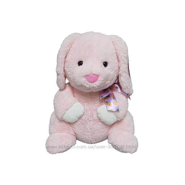 Way To Celebrate bunny мягкая игрушка пасхальный зайчик розовый easter stan
