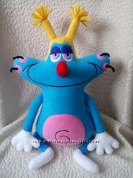Кошечка Моника - мягкая игрушка из мультфильма Огги и кукарачи 