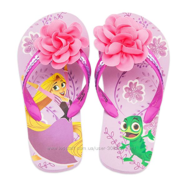 Вьетнамки для девочек Flip Flops Disney США разные 