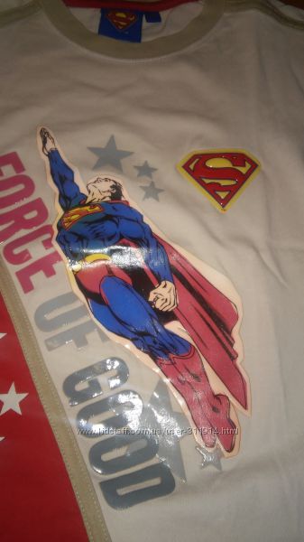 Комплект Superman для лета на мальчика, на 5 лет, хлопок