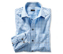 Мужская рубашка из хлопка от ТСМ TCHIBO размер 43-44