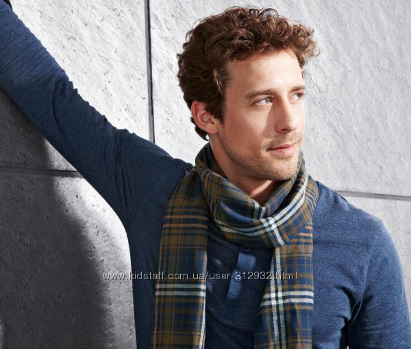 Стильный мужской шарф размер 30х180 ТСМ TCHIBO