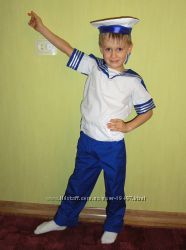 Костюм Моряка, Матроса, Капітана на 4-6 років