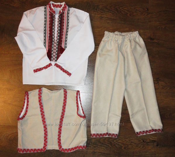 Святковий український костюм 3-5 років