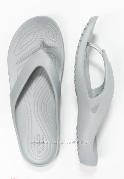 Кроксы Crocs Kadee II Silver Оригинал W5 33-34 размер 