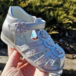 Босоножки Weestep сказка 0061s серебро размеры 18-22