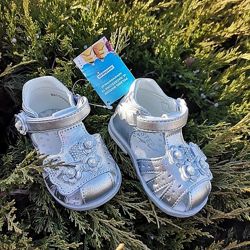 Босоножки Weestep сказка 0062s серебро размеры 21-22