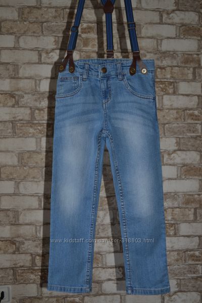 Джинсы Lupilu 5 - 6 лет, 110 - 116 см. 