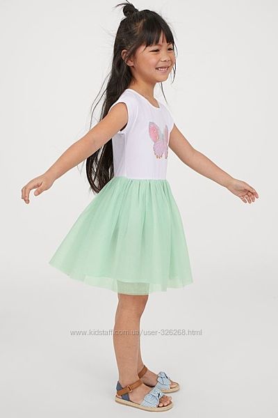 Платье с юбкой из тюля нм