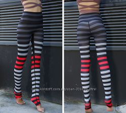 Йога леггинсы лосины ColorValue Striped спорт - РАСПРОДАЖА