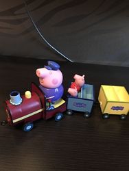 Игровой набор Peppa Pig Паровозик дедушки Пеппы 