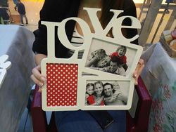 Фоторамки с надписями Love, Family, Friens, Сімья