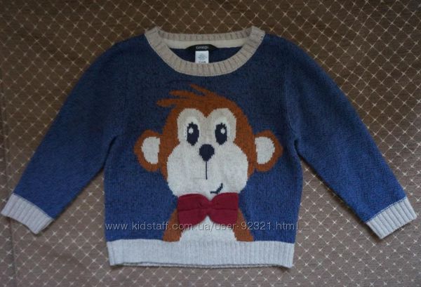 Очень красивый и оригинальный свитер George на 3-4 года