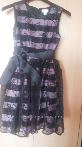 Шикарное платье на выпускной 5кл Прокат.