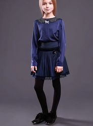 Школьная юбка MONE 1283 гофре