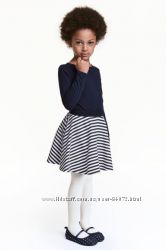 H&M Хлопковые юбочки на 4-8 лет в наличии