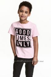 H&M Футболочки на 8-10 лет в наличии