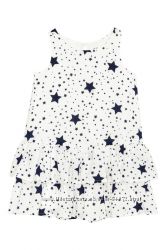 H&M Крутое платье с принтом звездочками для 1,5-2 лет