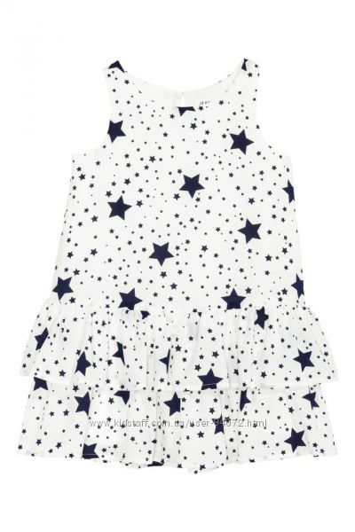 H&M Крутое платье с принтом звездочками для 1,5-2 лет