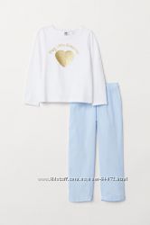 H&M Пижамка для девочки 4-6 лет в наличии