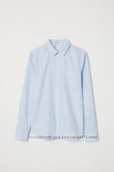 H&M Отличные рубашки в школу Easy iron легкая глажка для 11-13 лет