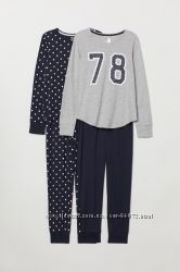 H&M Пижамки для 10-12 лет в наличии