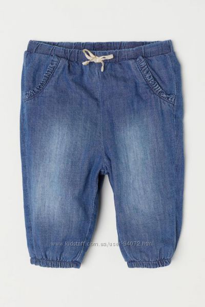 H&M Отличные джинсики для 9-12 и 18-24 месяцев в наличии