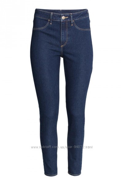 H&M Женские джинсы темно-синего цвета размеры 28-30 в наличии