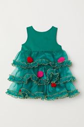 H&M Платье елочка размер 80 в наличии
