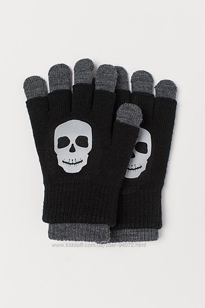 H&M Отличные перчатки-митенки для 1-4 лет в наличии