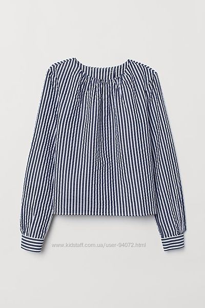 H&M Женская блуза из ситца размер 36 в наличии